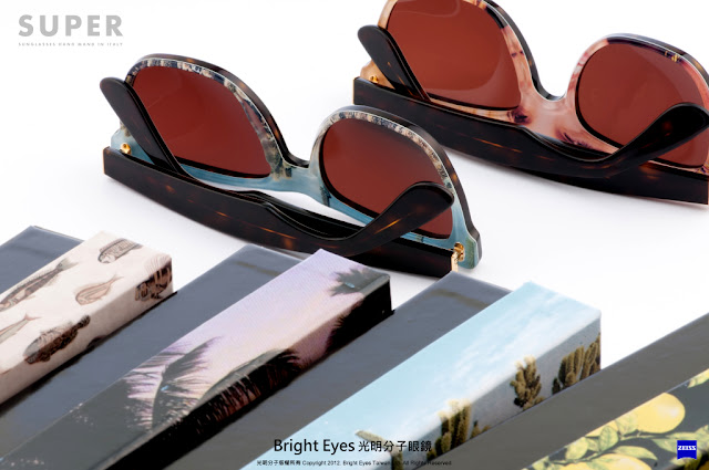 純義大利血統．RETRO SUPER FUTURE SUNGLASSES 熱力登台－光明分子．眼鏡