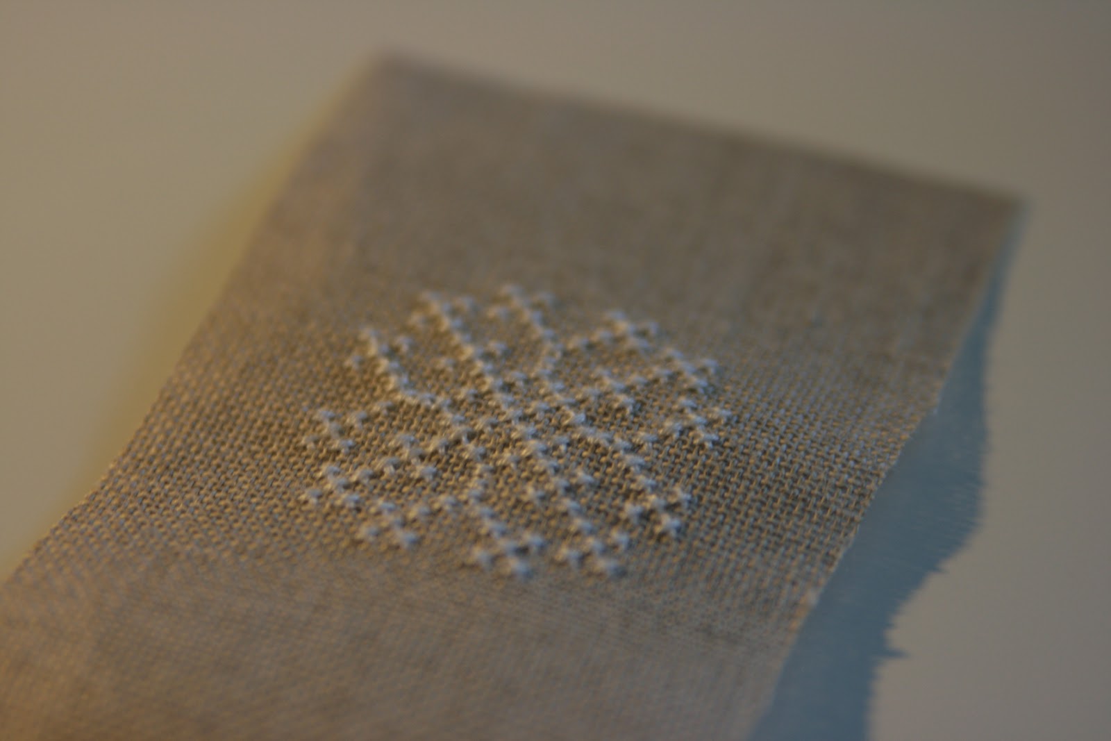 écht Anika: Kerstkaartjes borduren