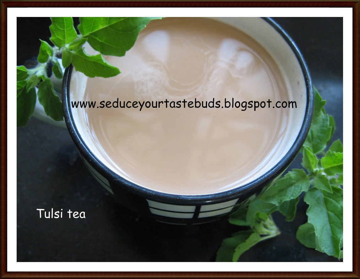 Seduce Your Tastebuds... Tulsi tea