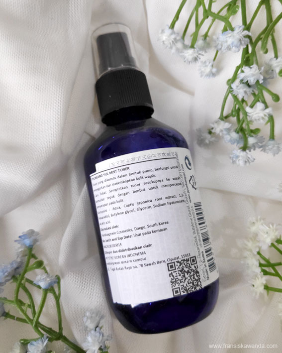 Pyunkang Yul Mist Toner Review fransiska wenda