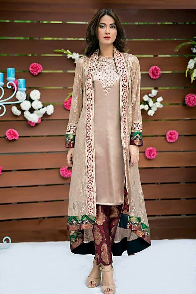 pakistani designer party dresses 2018