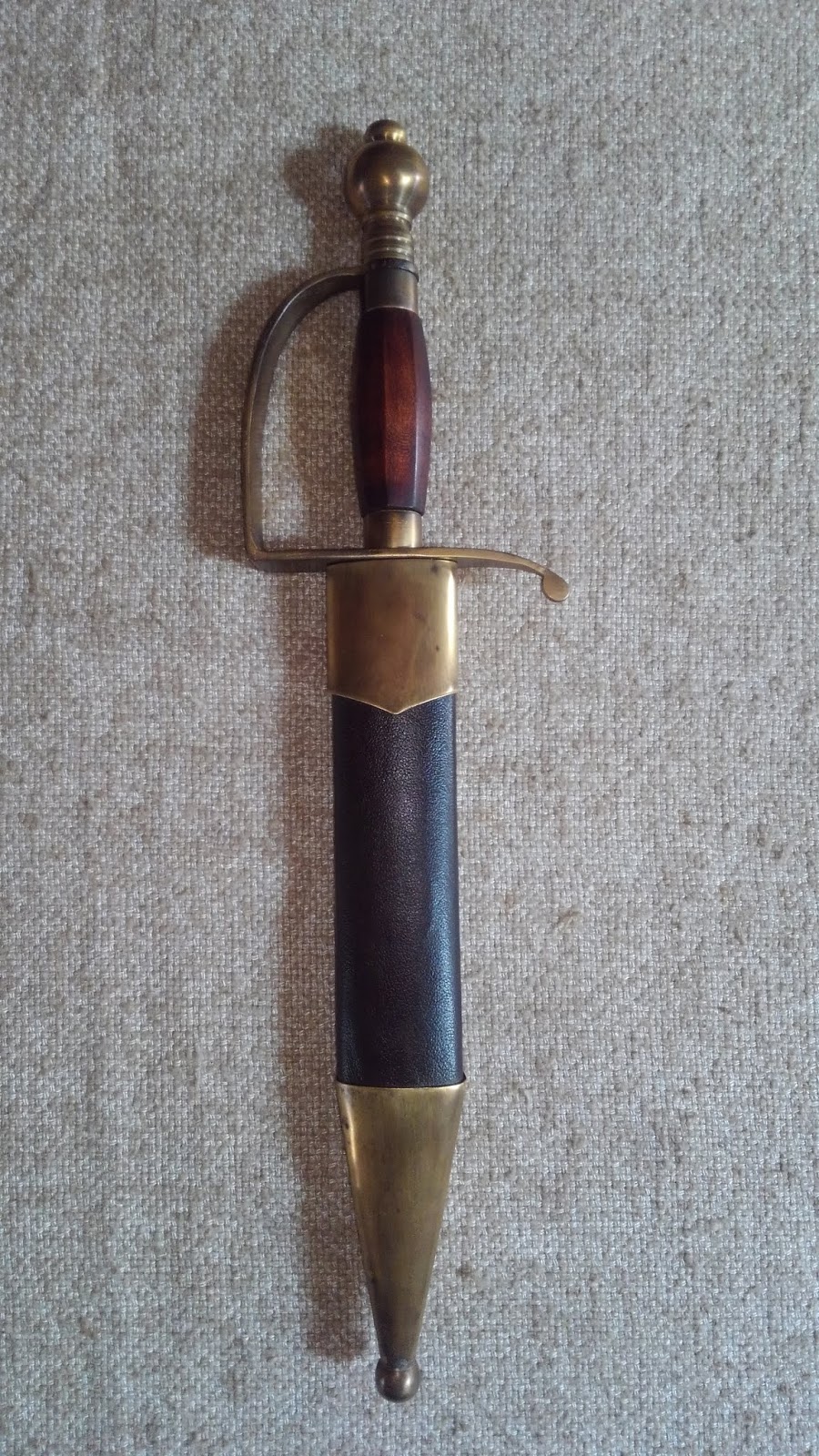 Contemporary Makers D Guard Dagger by Bill Porterfield of York County, PA