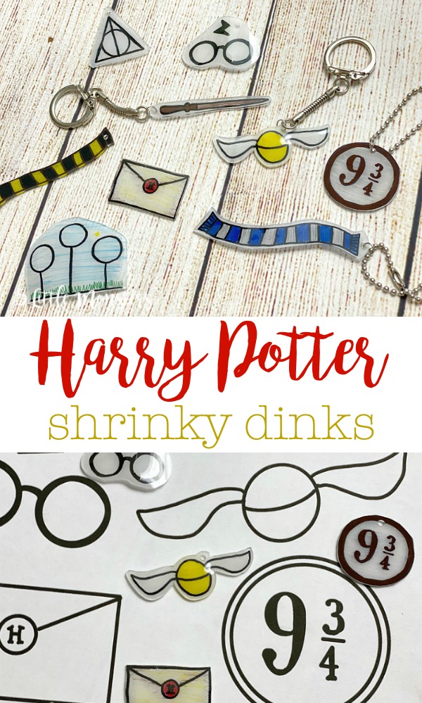 5 Little Monsters: Harry Potter Shrinky Dinks