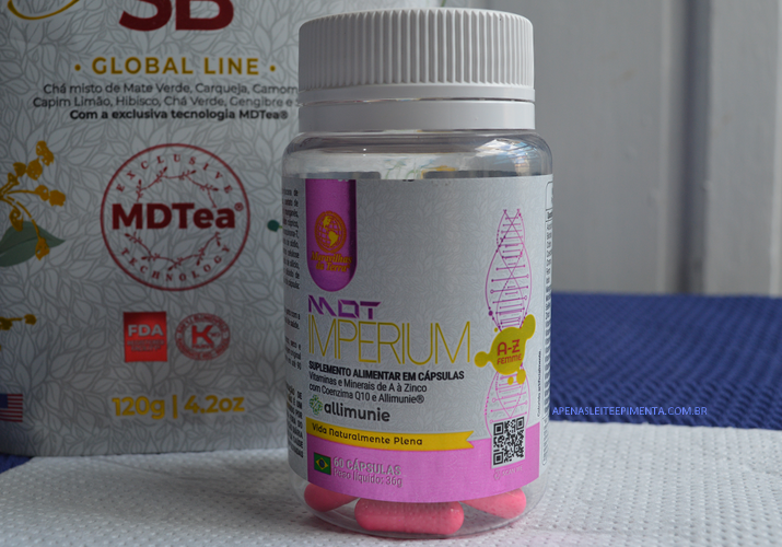 Resenha Suplemento Vitamínico MDT Imperium Femme