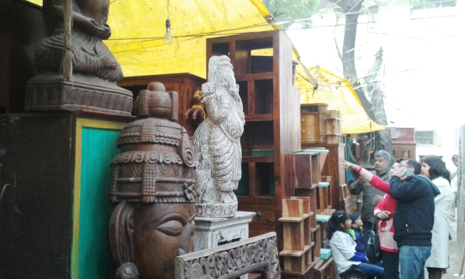 Climber & Explorer: Furniture Market, Amar Colony, New Delhi