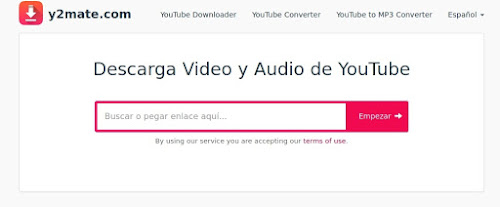 descargar video de youtube usando y2mate