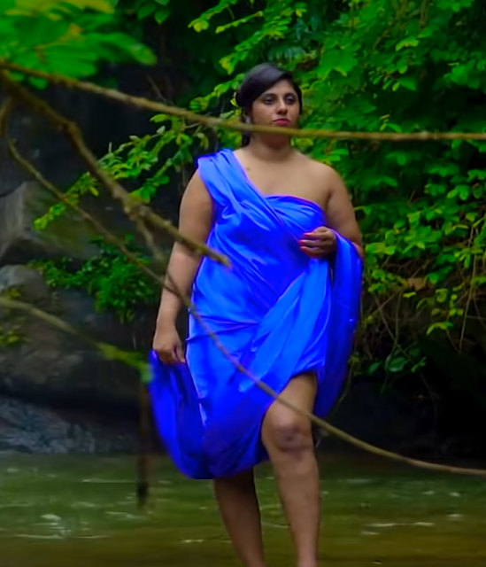 Mallu Model Hasee Quazi Latest Photos In Blue Dress Movie Galleries