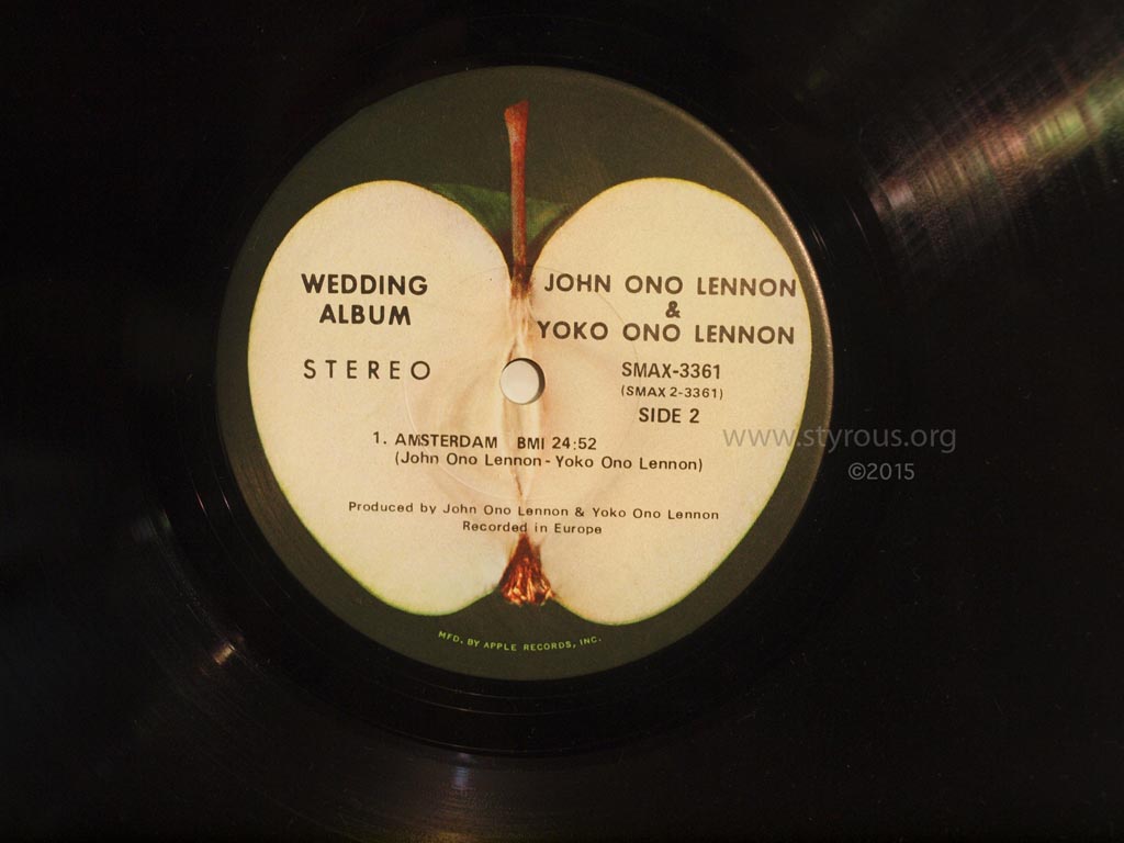 The Vinyl LP Vault John Lennon & Yoko Ono The Wedding Album
