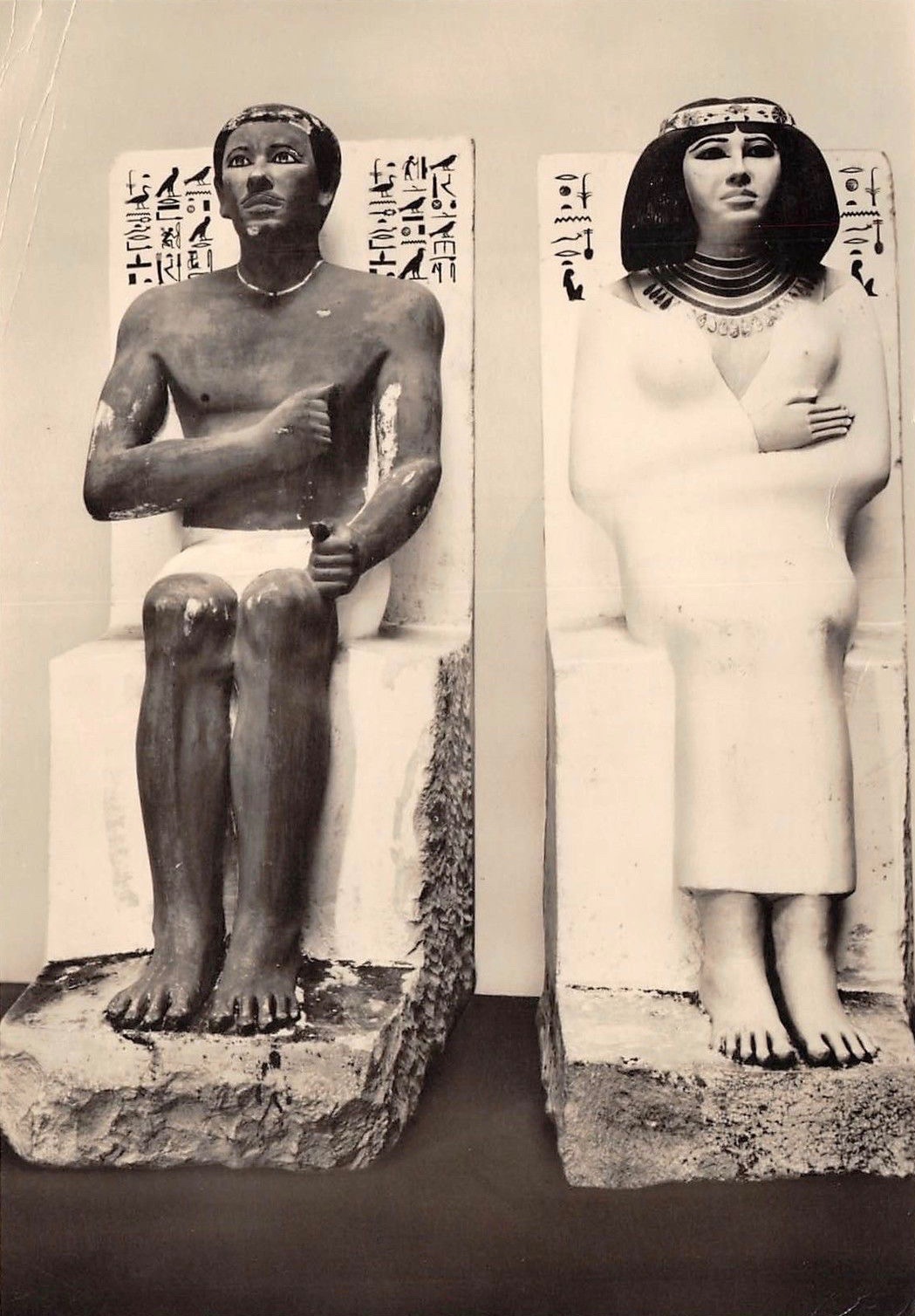 égyptophile Rahotep et Nofret l'inséparable couple