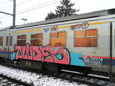 Graffiti on the Train