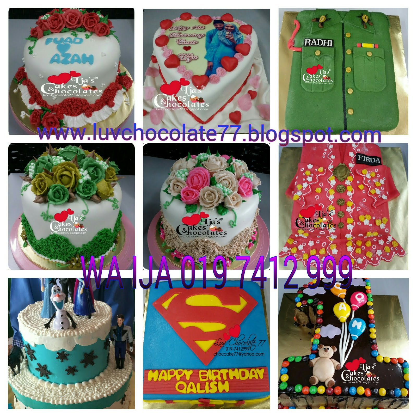 Kek fondant bentuk kapal terbang request dr Bella sbg kek hantaran