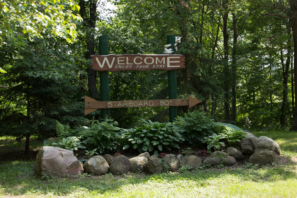 Life in a canned ham More views from Ham Lake Campground