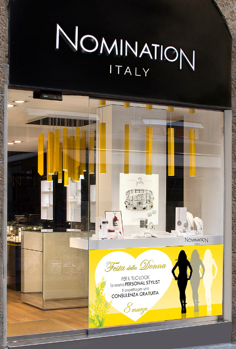 Appuntamento l'8 marzo 2013 allo store Nomination di Firenze per la festa della donna