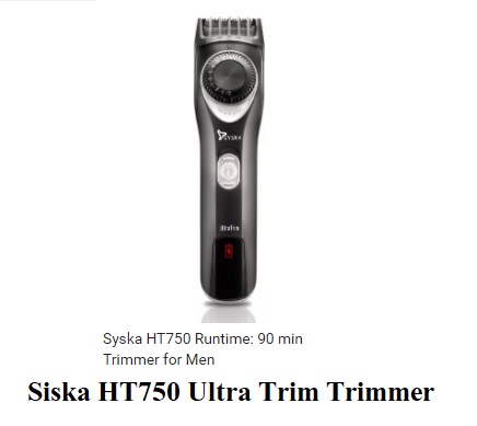 syska ht750 trimmer price
