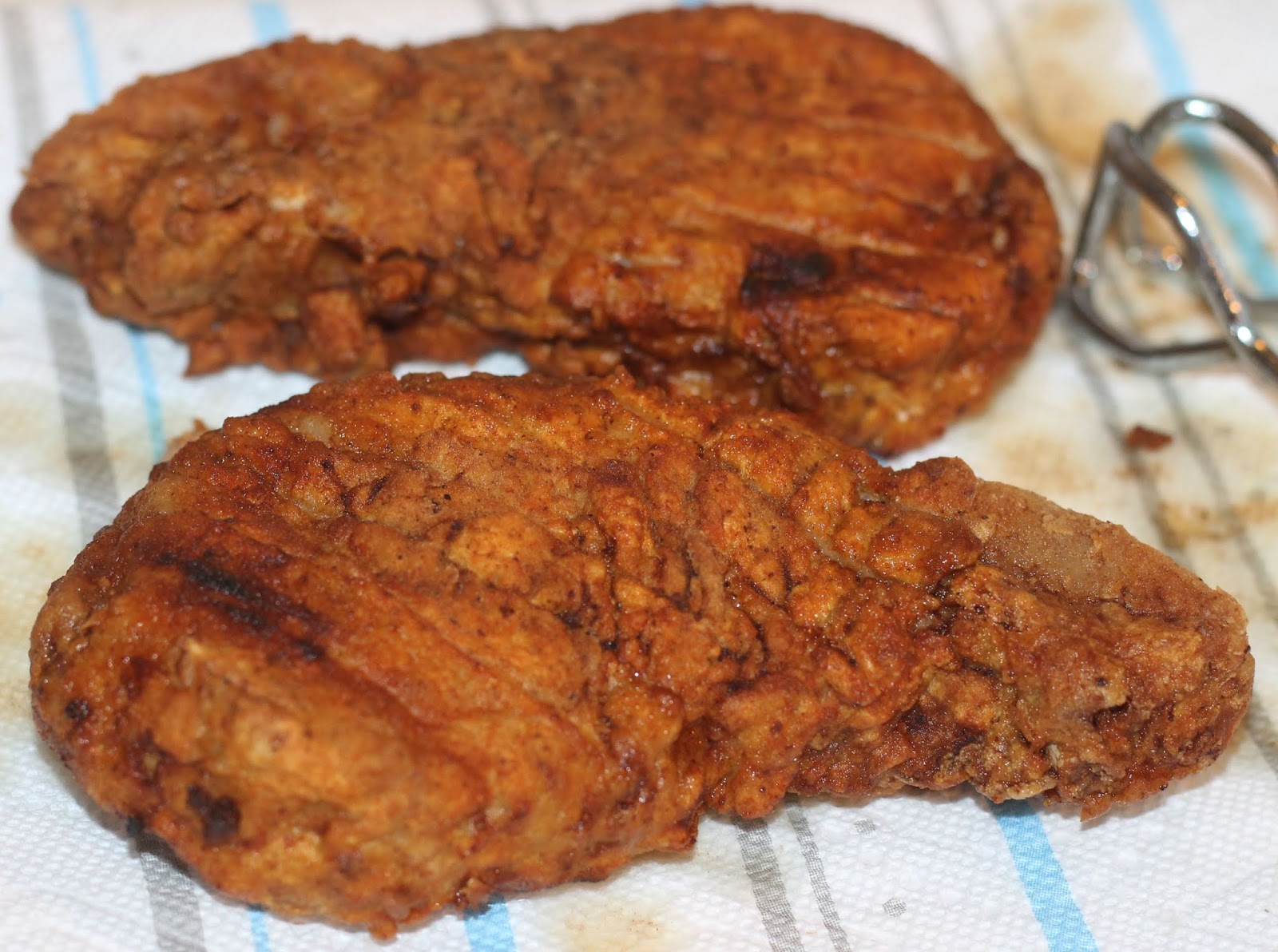 Cooking With Mary and Friends Fried Pork Chops with Smothered Onion Gravy