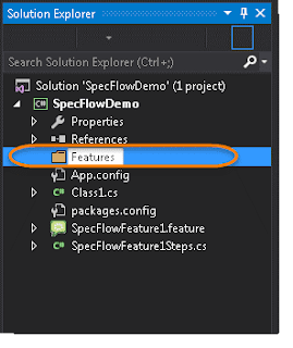 What is Specflow Feature File?