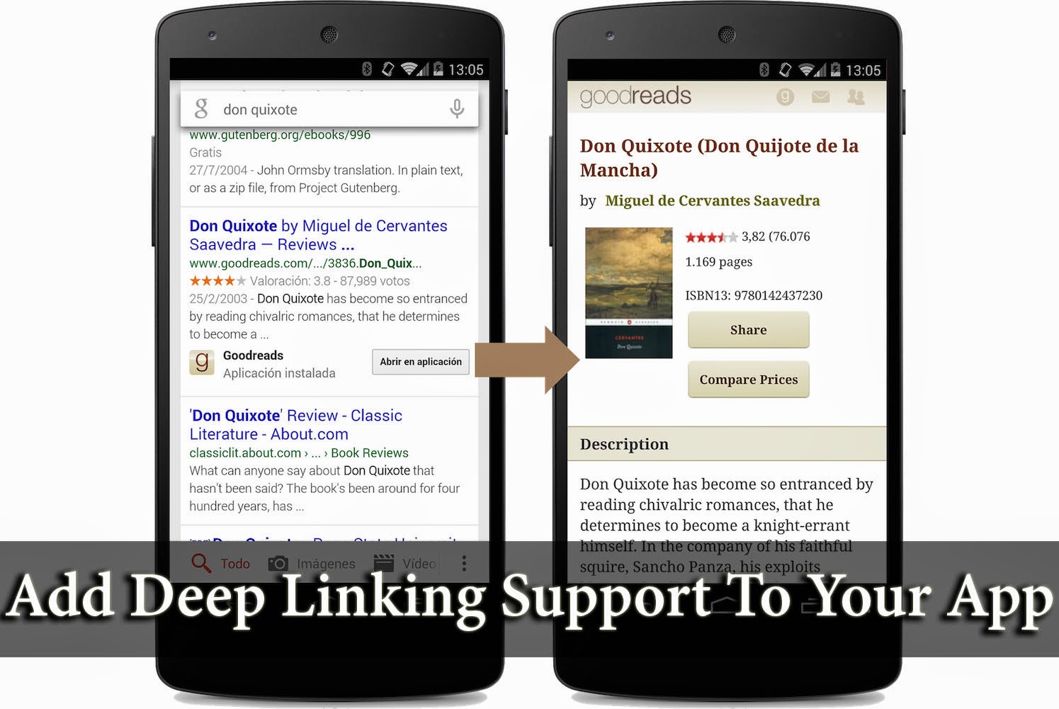 Add deep linking support to your app