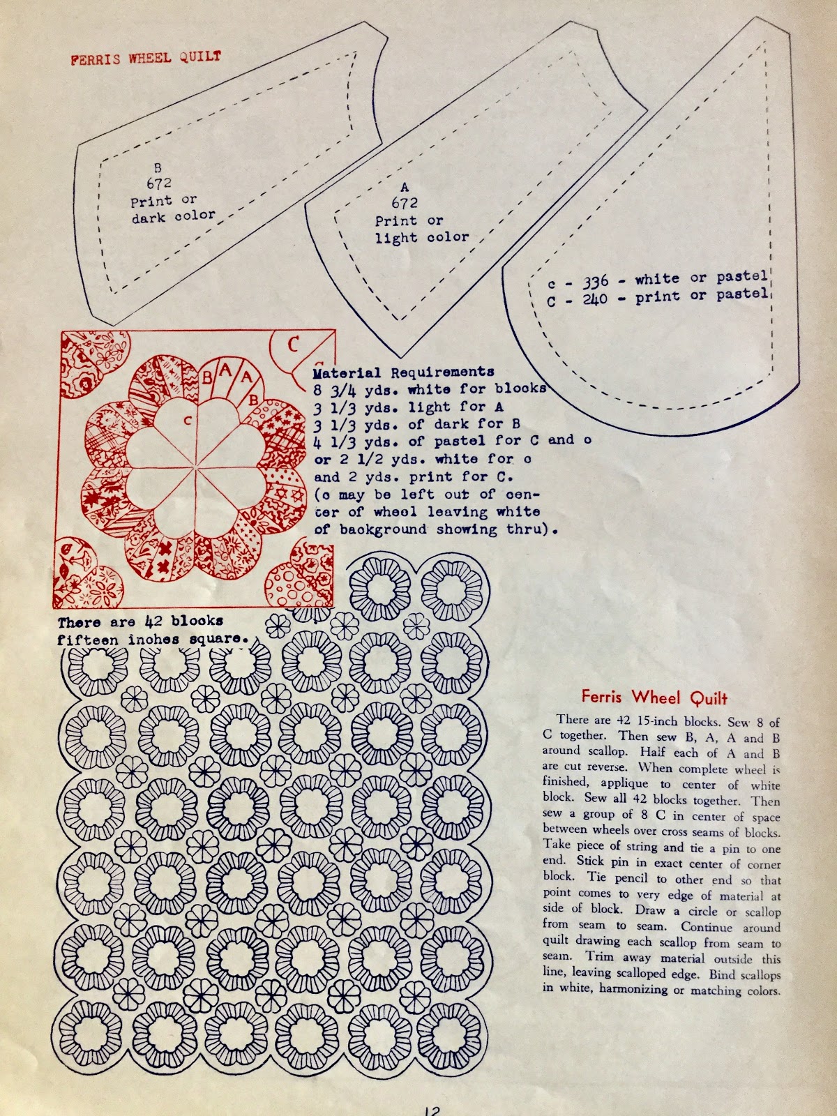 The Literate Quilter: Aunt Martha's Quilt Booklets