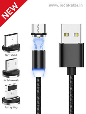 Best Charging Leads with 3-in-1 Magnetic cord of charger