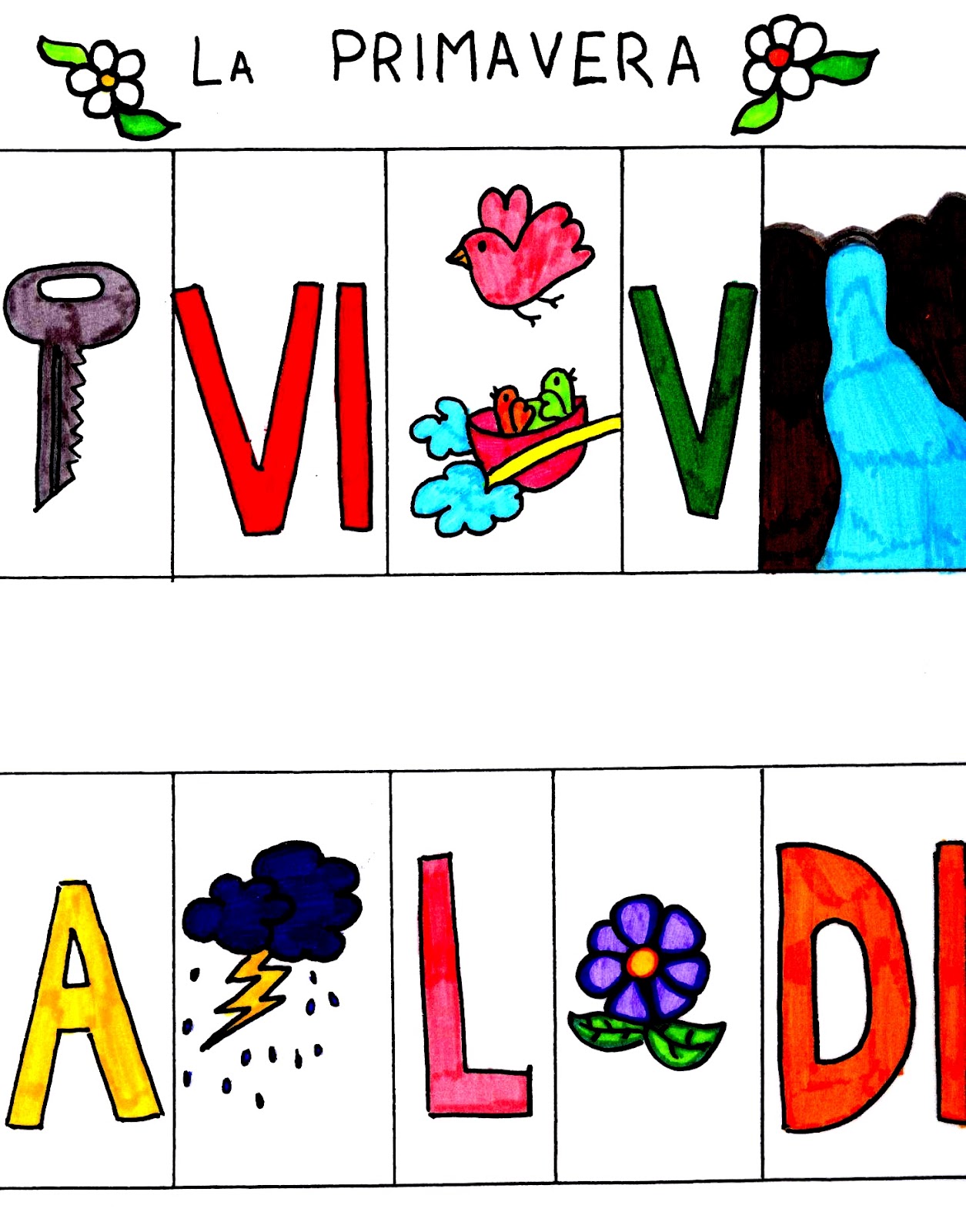 LOS COLORES DE LA PRIMAVERA