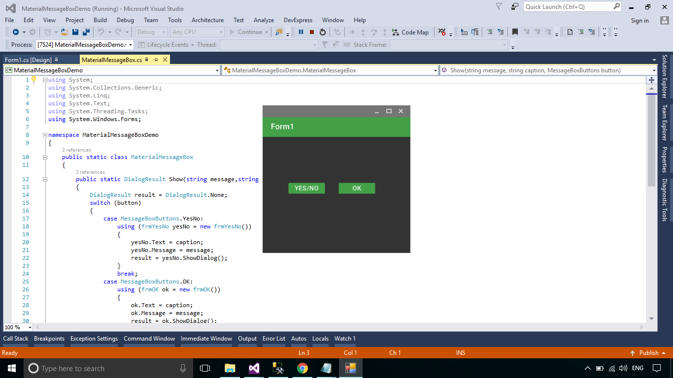 Foxlearn Windows Forms Create Material Messagebox In vrogue.co