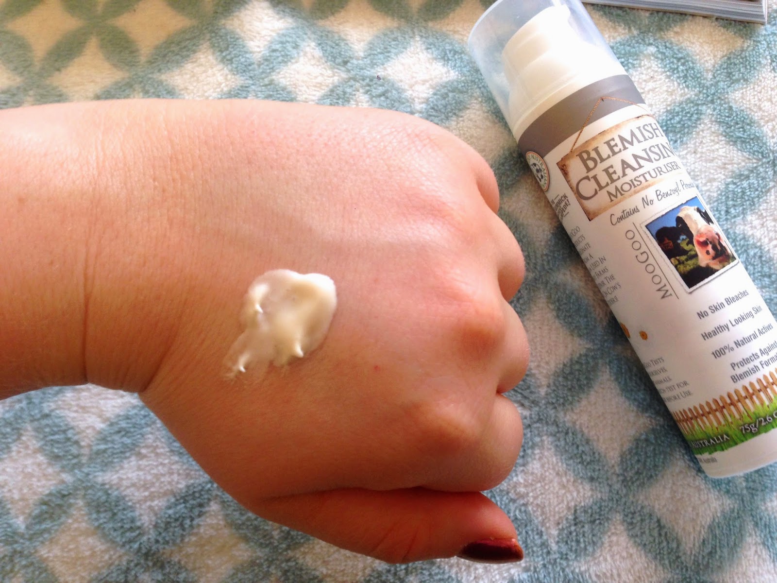 moogoo blemish cleansing moisturiser