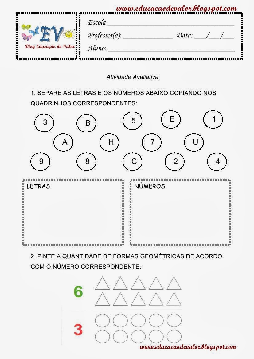 Educa X: Atividades de matemática para crianças especiais