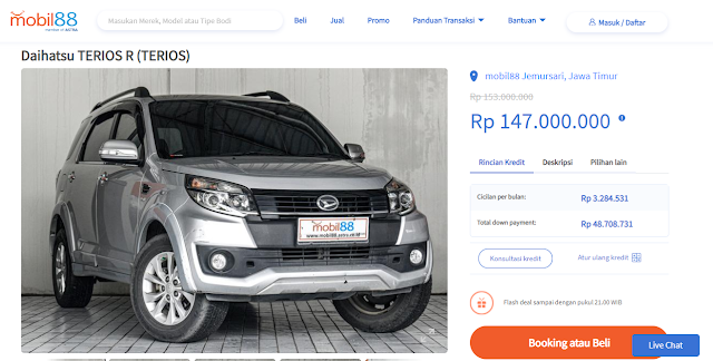 Spesifikasi Lengkap Daihatsu Terios