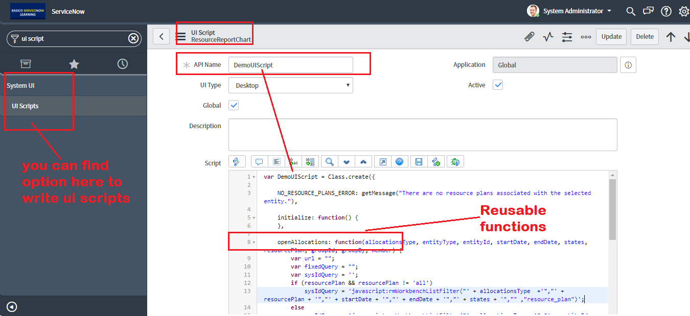 servicenow set assignment group client script