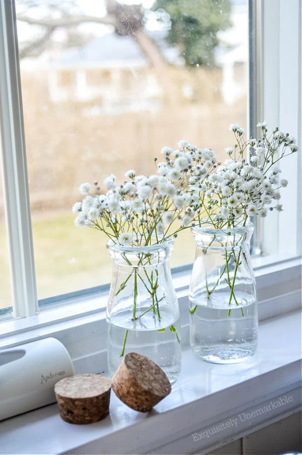 Silkify Long Stemmed Gypsophila Bouquet Vibrant Faux Babys Breath