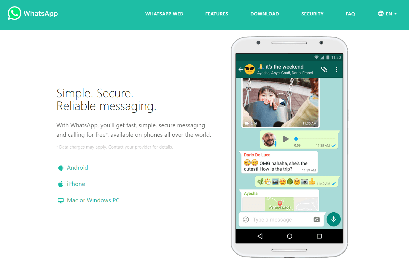 secure messaging apps