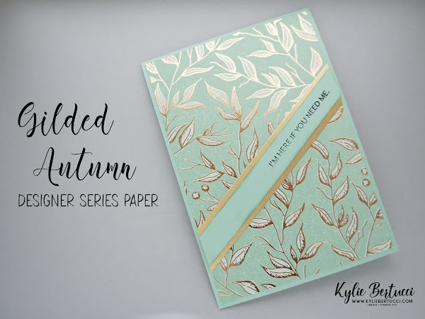 Gilded Autumn | Pretty Cards and Paper Blog Hop