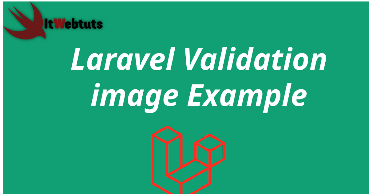 Laravel Validation Image Example