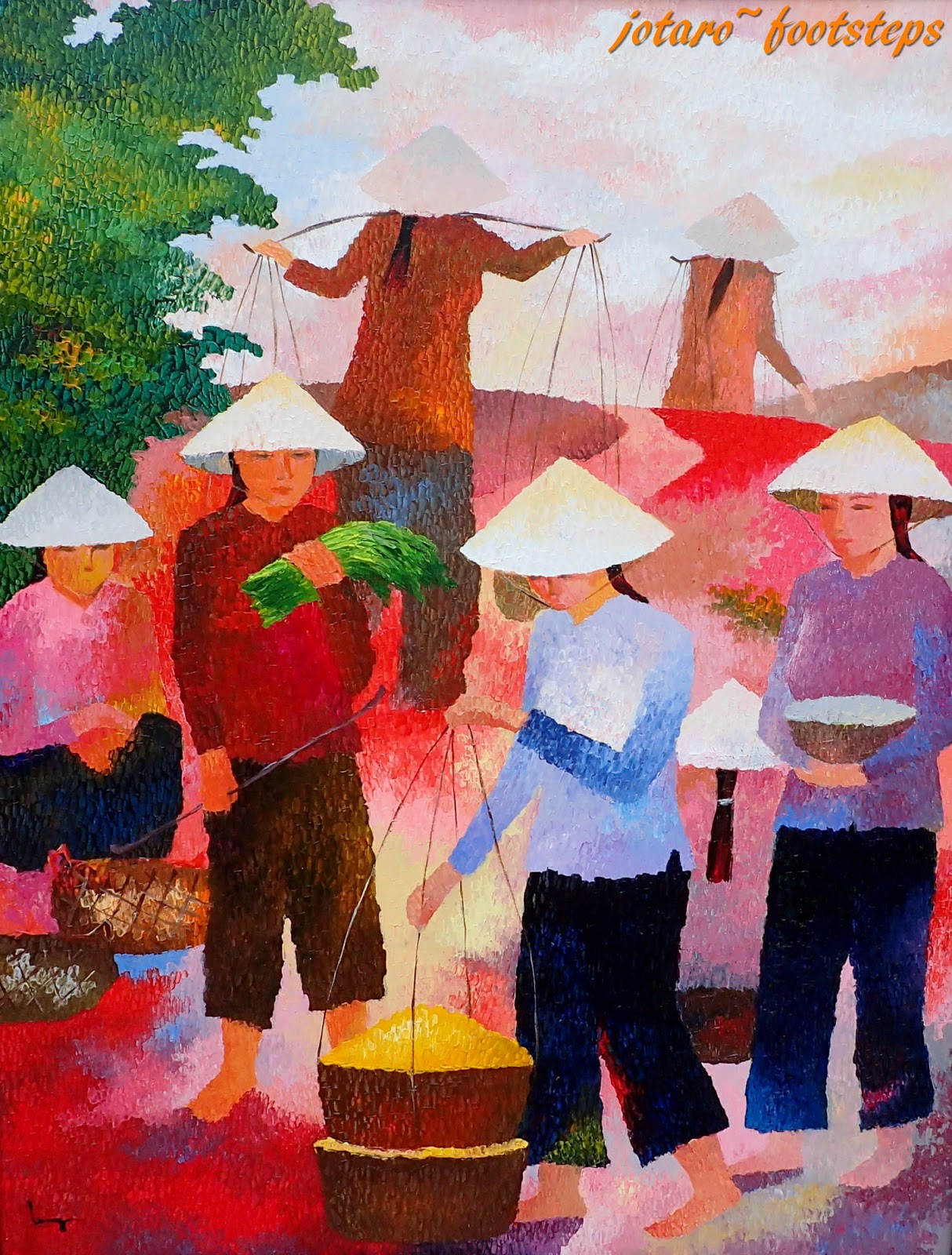 Footsteps Jotaro's Travels Art Gallery Vietnamese Art Hoi An