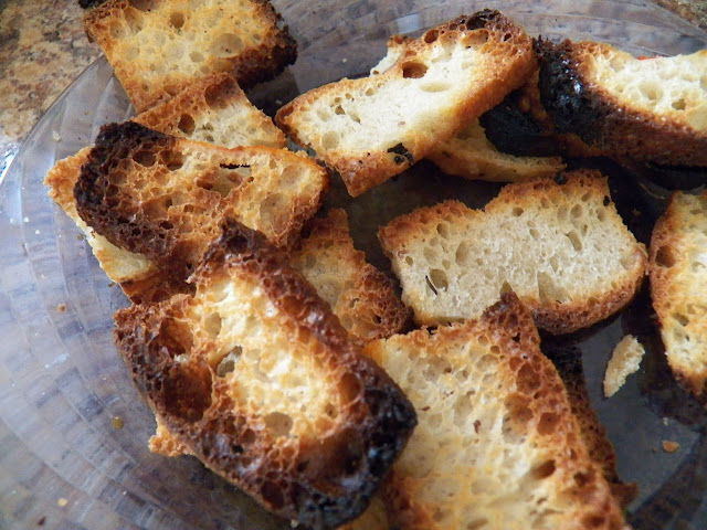 Sourdough Focaccia 'crackers'