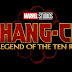 Premier logo officiel pour Shang-Chi and The Legend of The Ten Rings de Destin Daniel Cretton 