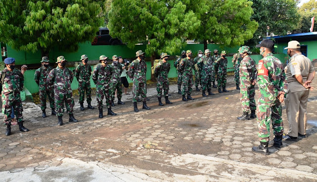 Pasukan Mulai Berdatangan ke Lokasi TMMD Jatiwarno