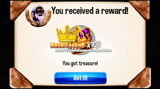 100 Crowns reward