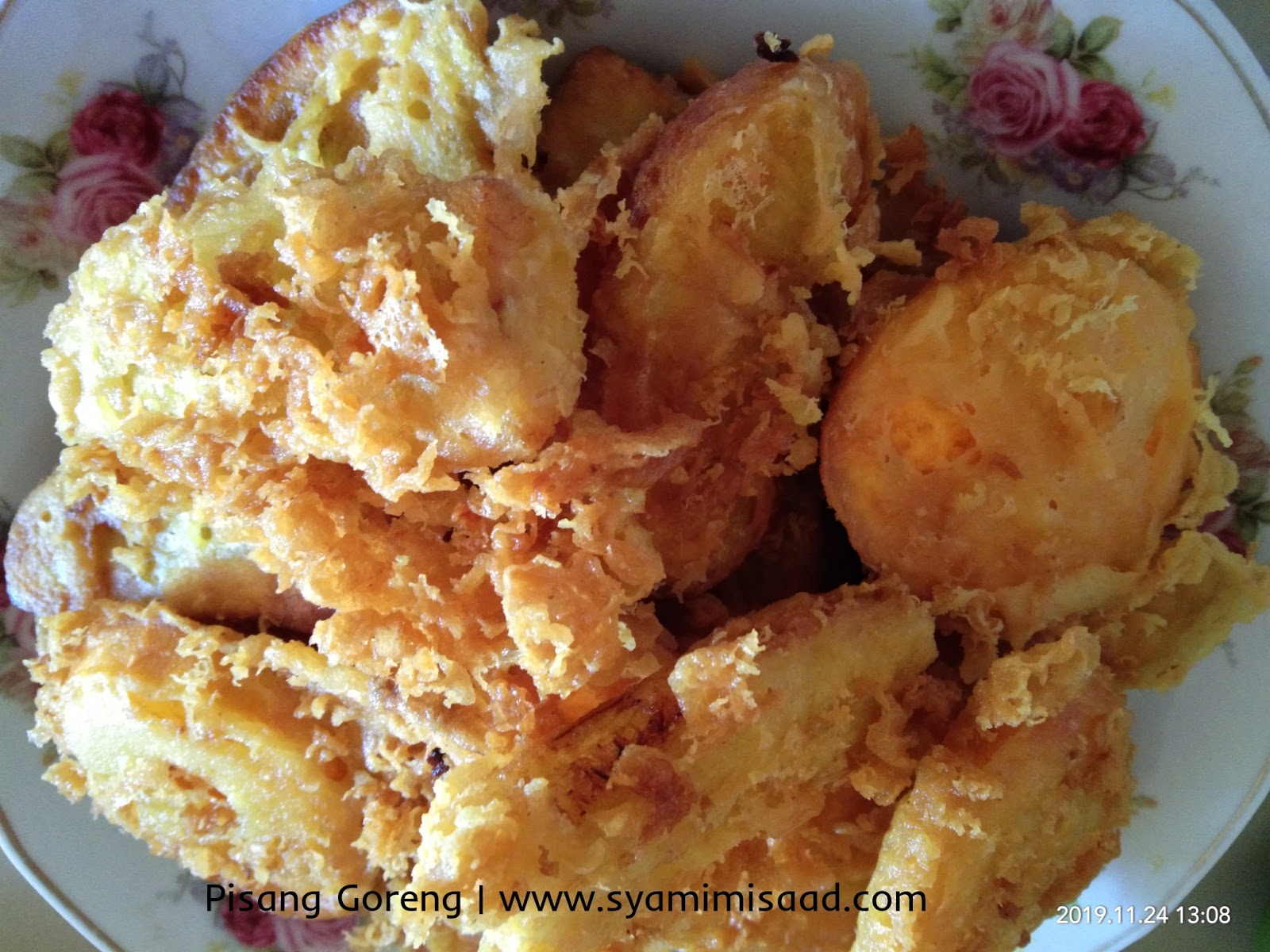 Pisang Goreng Rangup Sambal Kicap Syamimi Saad Dot Com