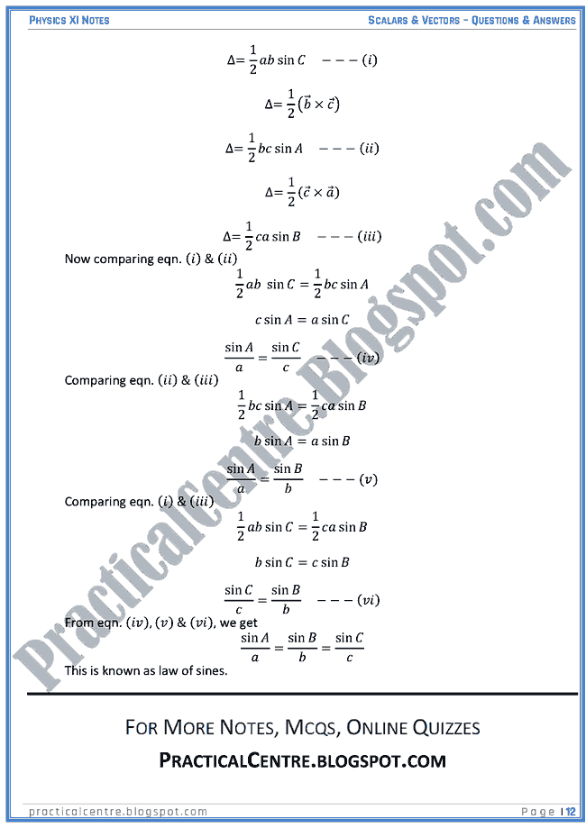 scalars-and-vectors-questions-and-answers-physics-xi