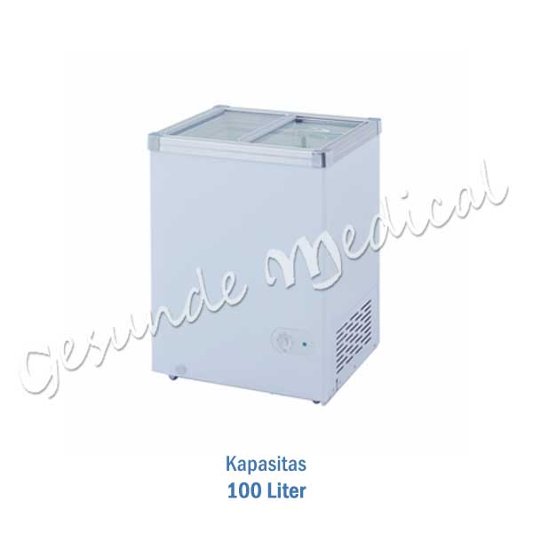 Freezer Dengan Pintu Geser Kaca Datar Lemari Es Makanan Freezer Dengan Pintu Geser Kaca Datar Lemari Es Makanan