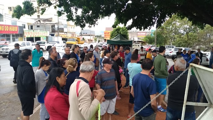 Moradores de 54 condomínios de Sobradinho fazem manifestaram contra empresa UPSA