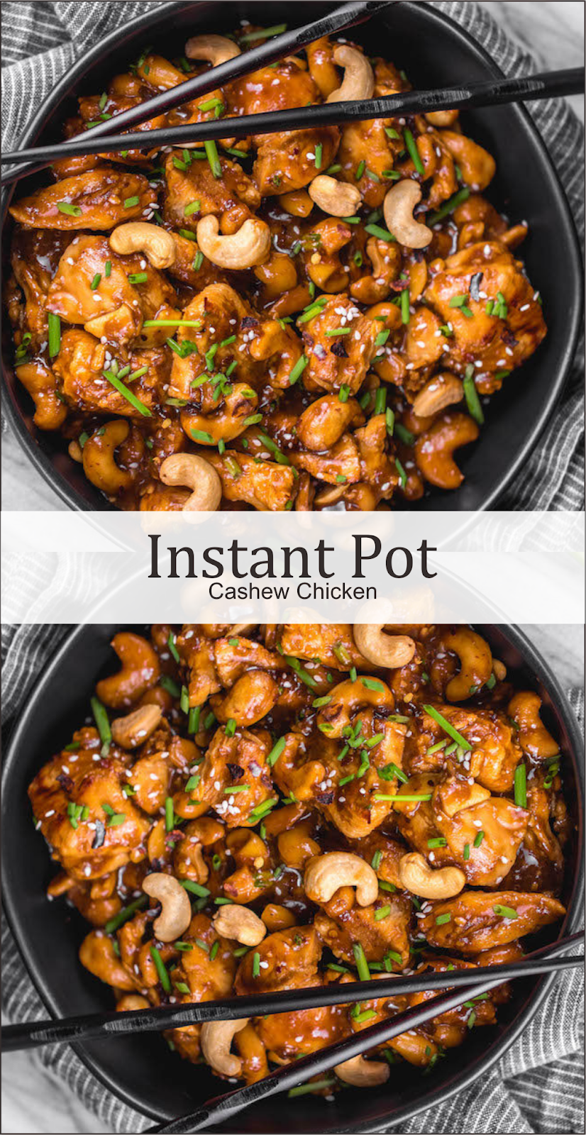 Instant Pot Cashew Chicken | Latte Intero