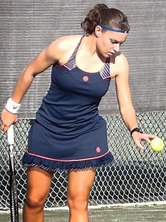 Présentation d'Estelle Cascino Des espoirs du tennis français