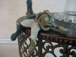 zombie cake topper figurines zombies tiers meant climbing last