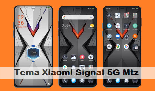 Keren! Tema Xiaomi Signal 5G Mtz