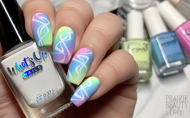 3. Rainbow Gradient Nail Art - wide 2