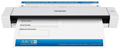 Brother mobiele kleurenpagina DS-620-scanner