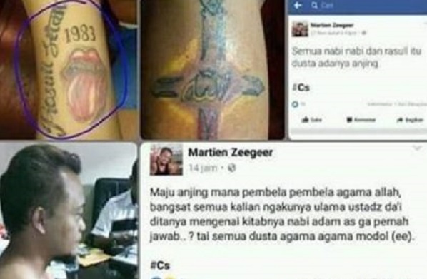 Hina Allah, Rasulullah Dan Ulama, Pendukung Fanatik Ahok Ini Langsung Ditangkap Kepolisian