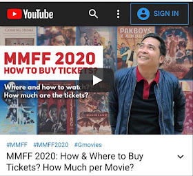 How to buy MMFF 2020 tickets online?